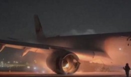 新闻爆料飞机失事视频